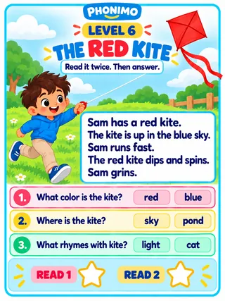 Reading fluency activity